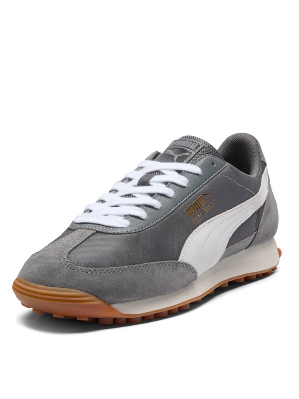 Puma Easy Rider Dub Gray and White Sneakers M 10 W 11 - Picture 9 of 10